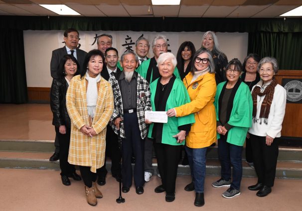 Delivered a Check to the San Fernando Valley Japanese American Community Center