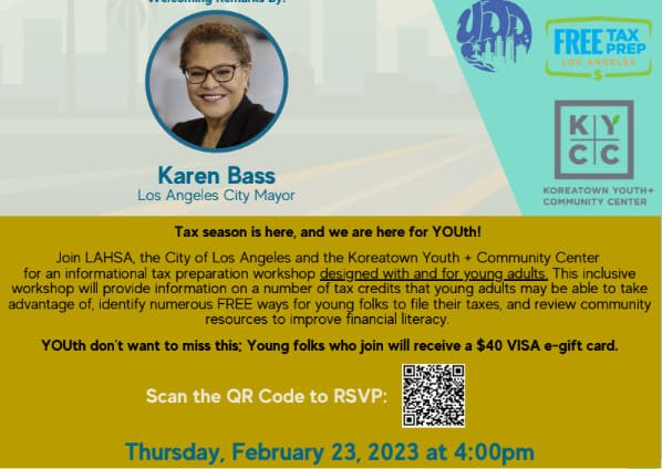 Virtual Tax Preparation Workshop