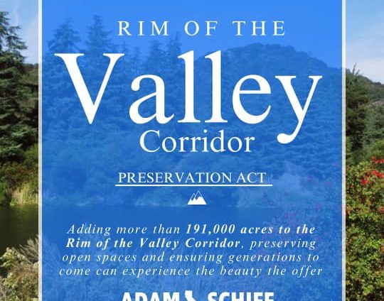 Rim of the Valley Corridor Preservation Act