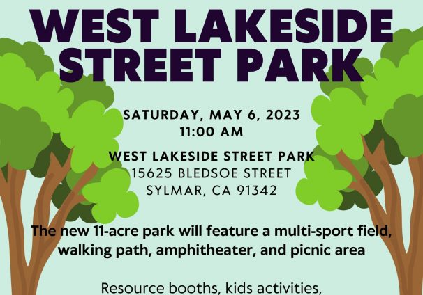 Grand Opening of West Lakeside Street Park