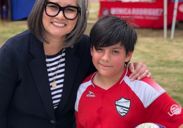 Sylmar Community at the Opening of the West Lakeside Park