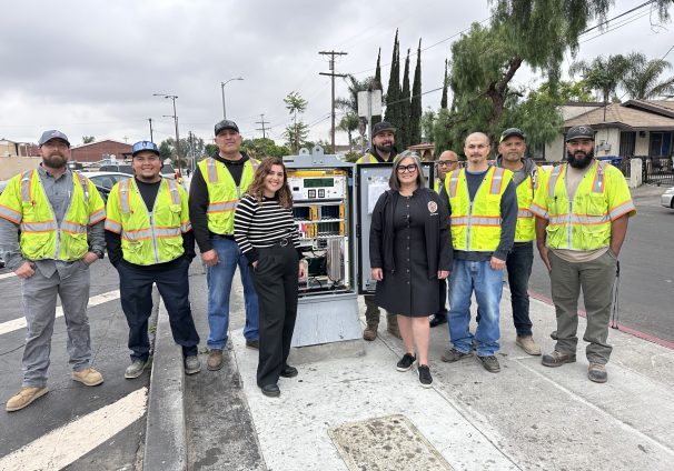 New Hybrid Pedestrian Beacon