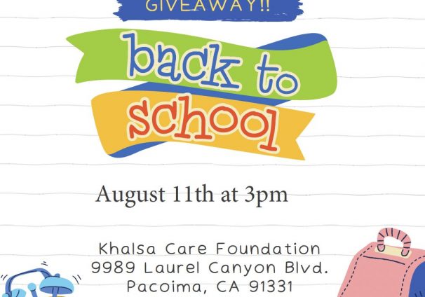 Receive a School Backpack with School Supplies