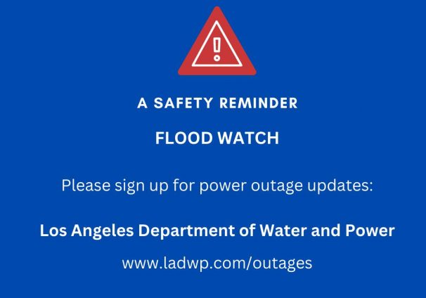 Sign Up for Power Outage Updates at the LADWP Website